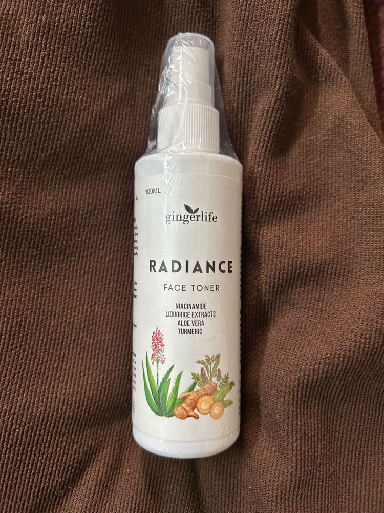 Gingerlife Radiance Face Toner