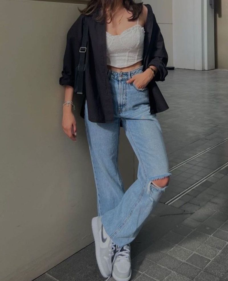 Oversized Black Shirt!