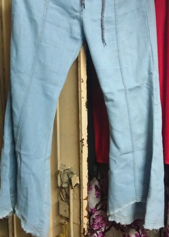 Light Wash Flare Jeans