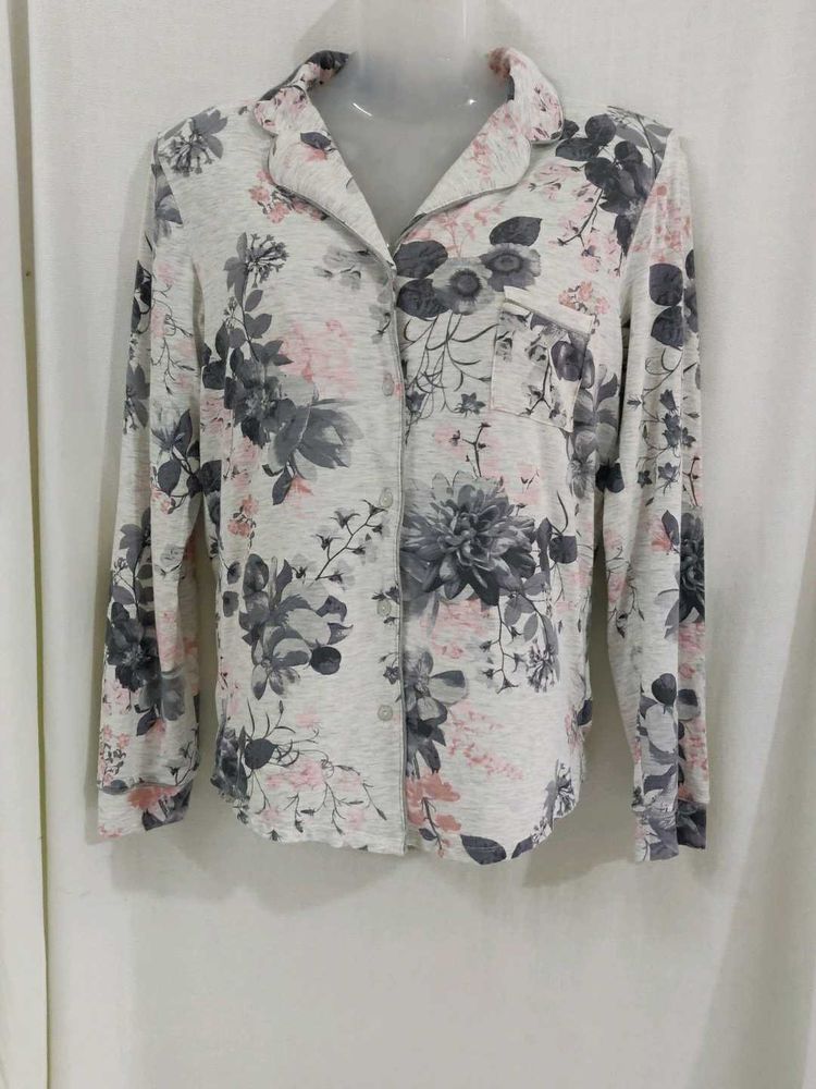 George Floral Print Pajama Top