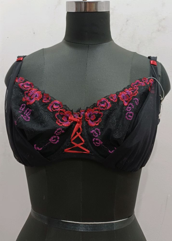 RougeGorge Net Embroidery Wired Bra