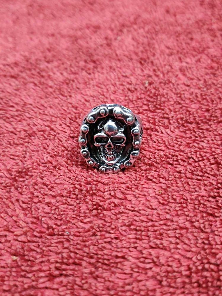 Skull Chain Ring