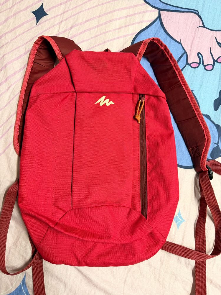 Red Quechua Backpack