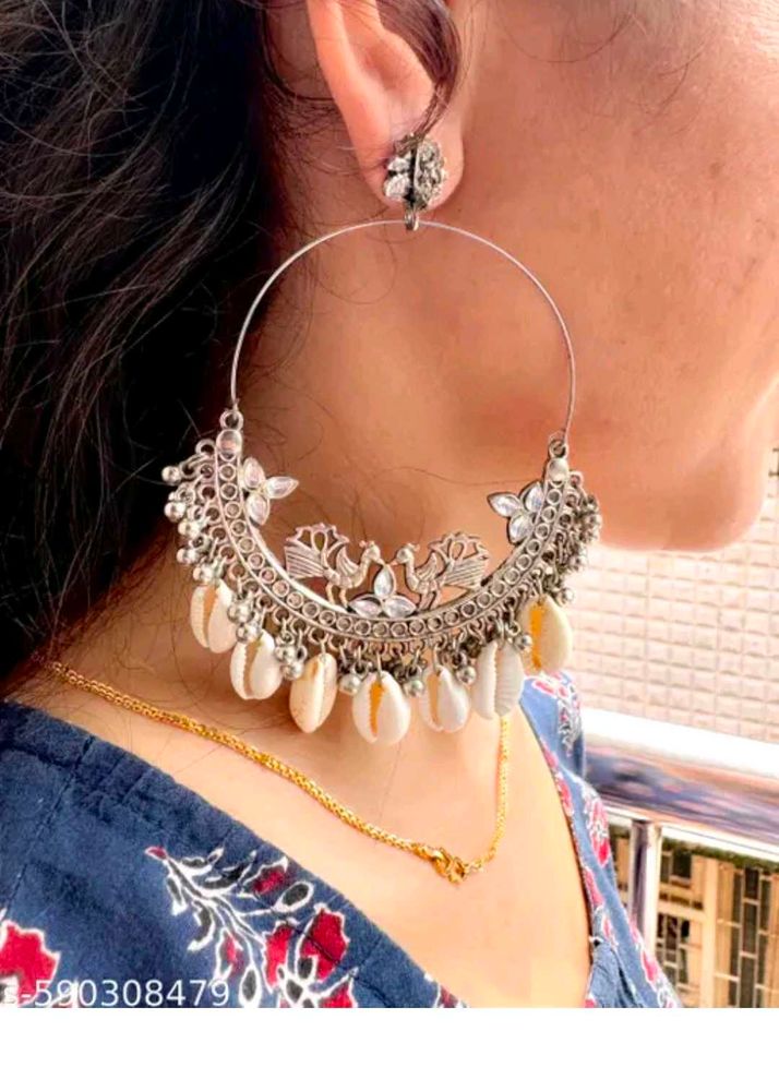 Bohemian Large Hoop Earrings