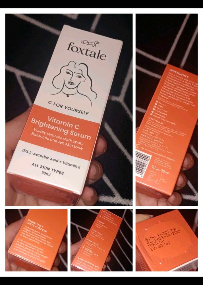 Foxtale Vitamin C Brightening Serum