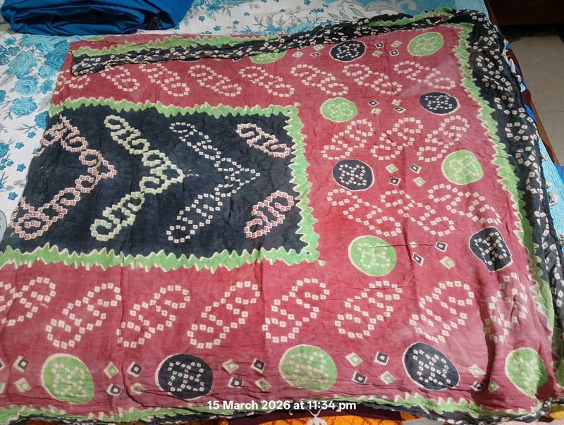 Used cotton dupatta &amp; sarees