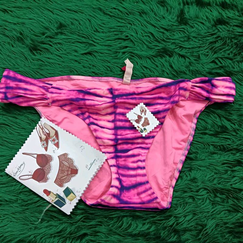 Vibrant Pink🎁🆕 &amp; Purple Tie-Dye Bikini Bottom