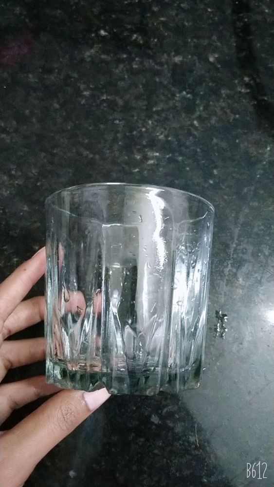 Branded thick Hevy Glass