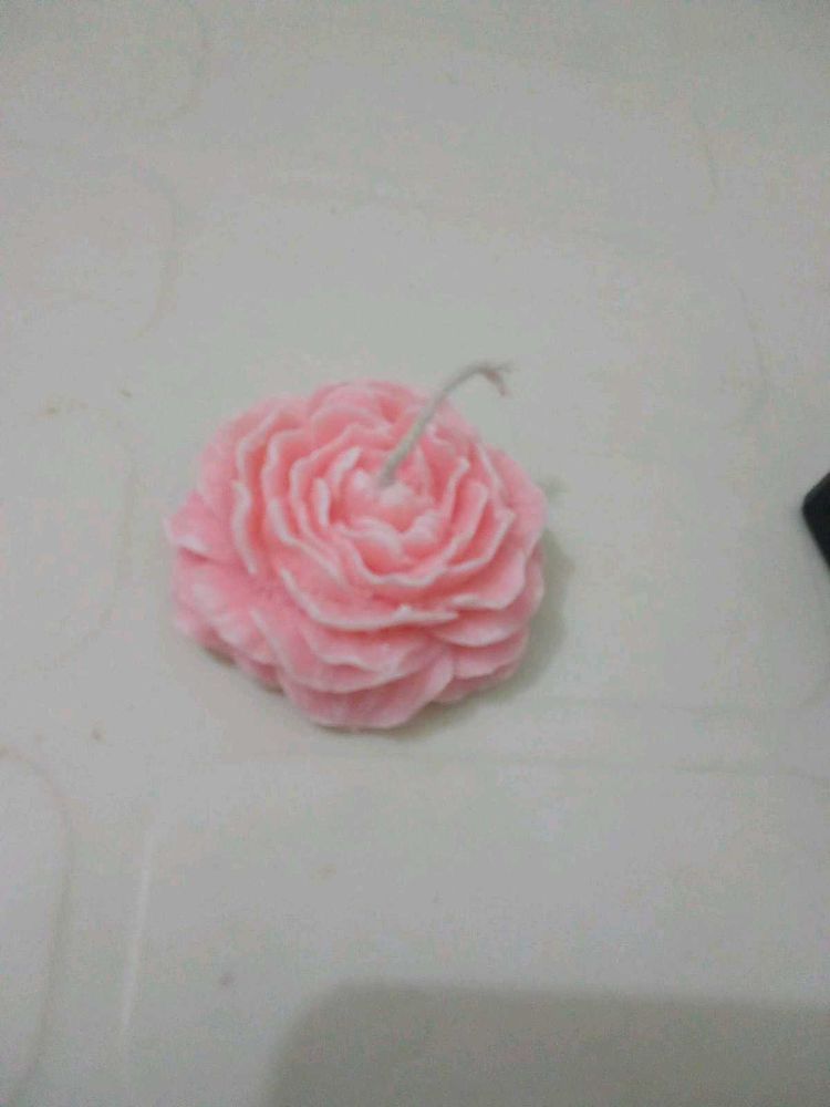 2 Set Pink Rose Candle ₹250/-