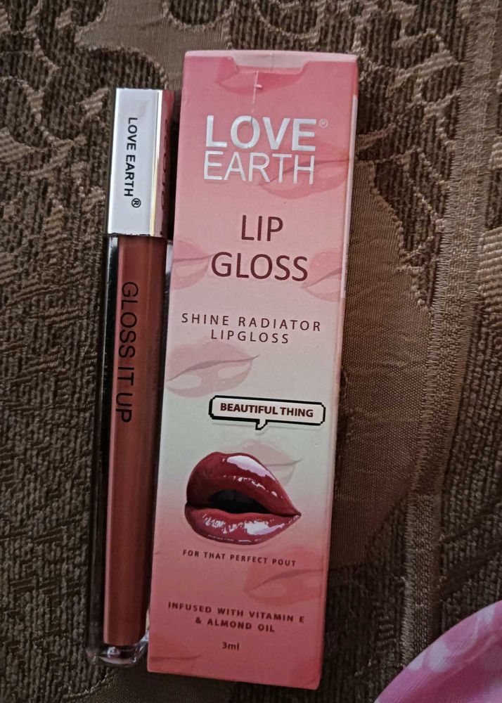 The love earth lip gloss