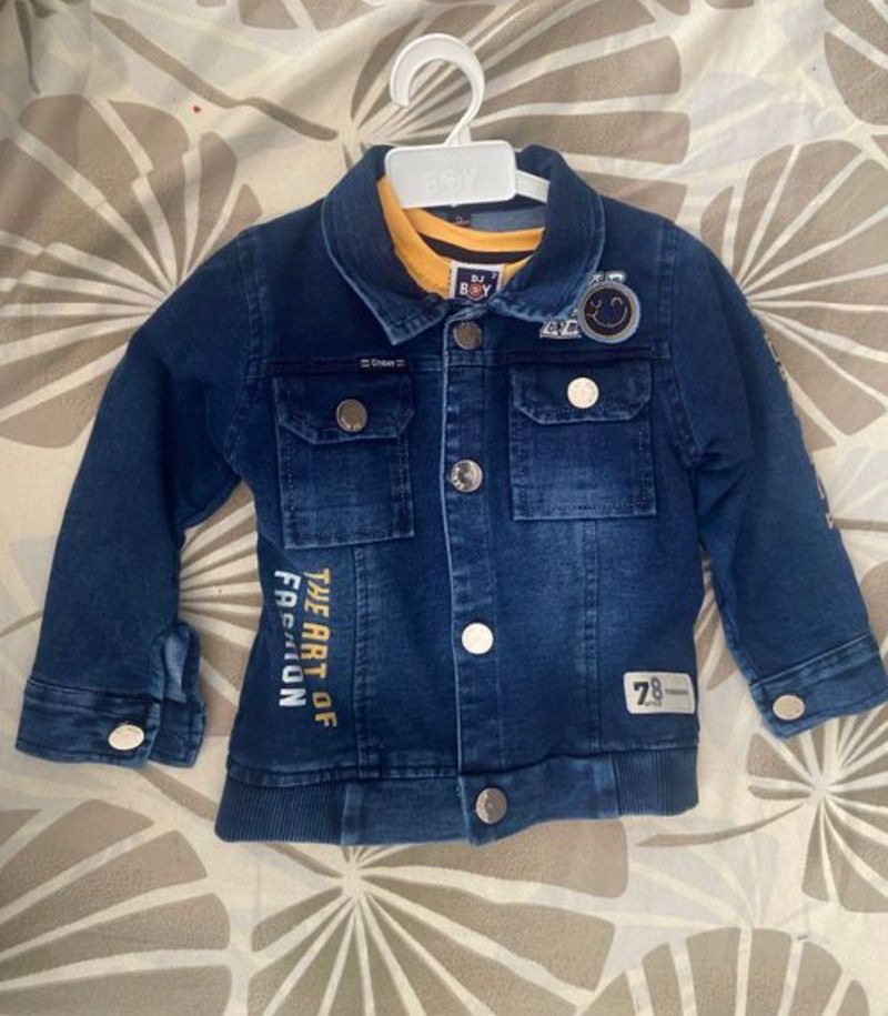 Brand New - 3 Pc Denim Set for 1 year old boy