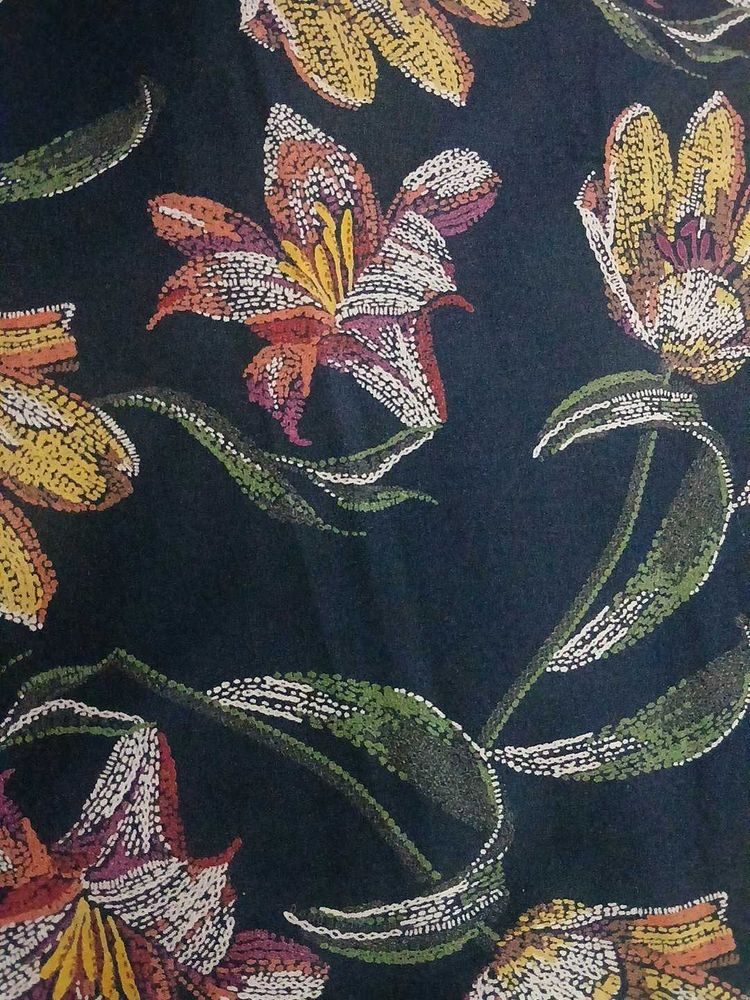 Floral Print Dress Material