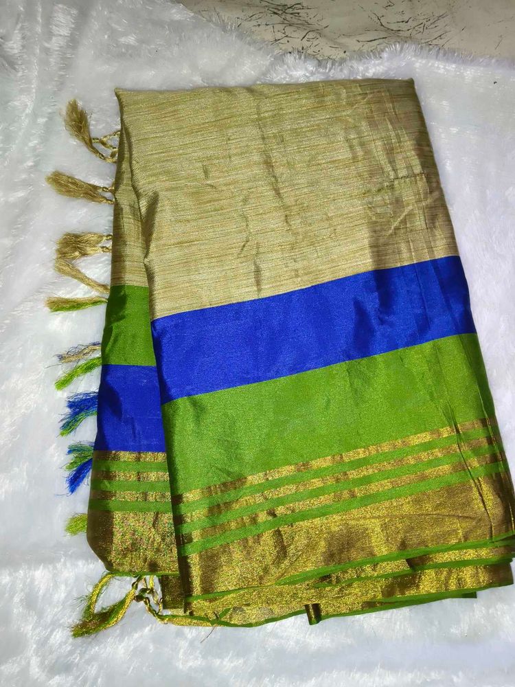 Elegant Cotton Blend Saree