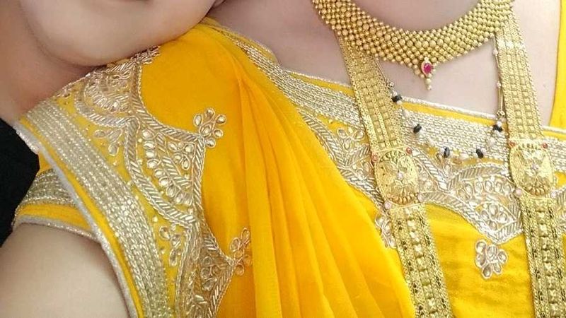 Pure Handwork Saree with Blouse