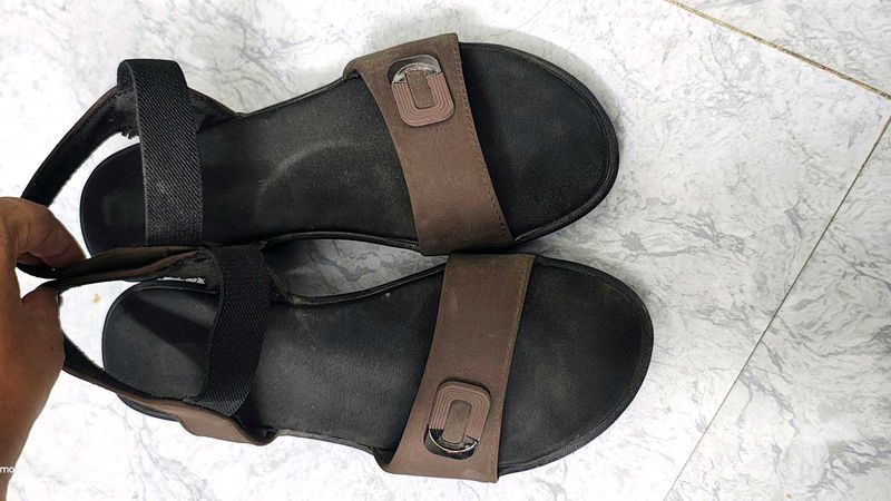 brown heels/wedges..so comfortable