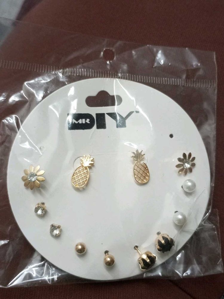 Cool Stylish Studs 6 for the price of 5