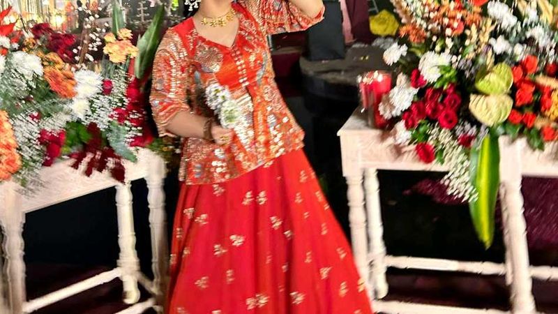 Elegant Orange Embroidered Kurta Set