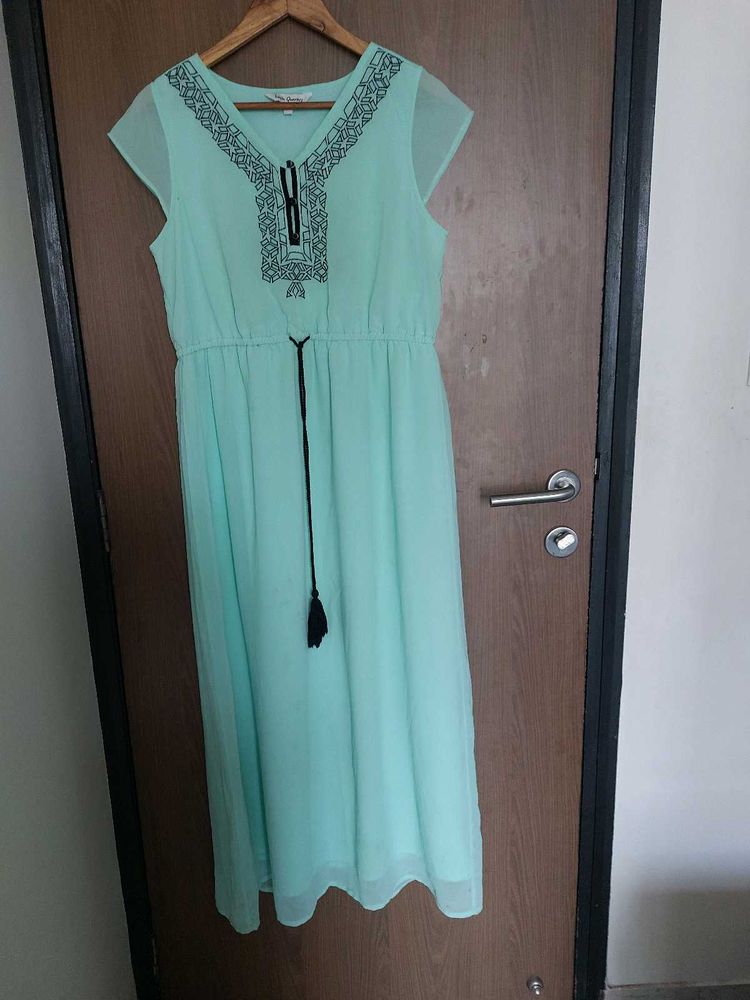 Chic Mint Green Maxi Dress