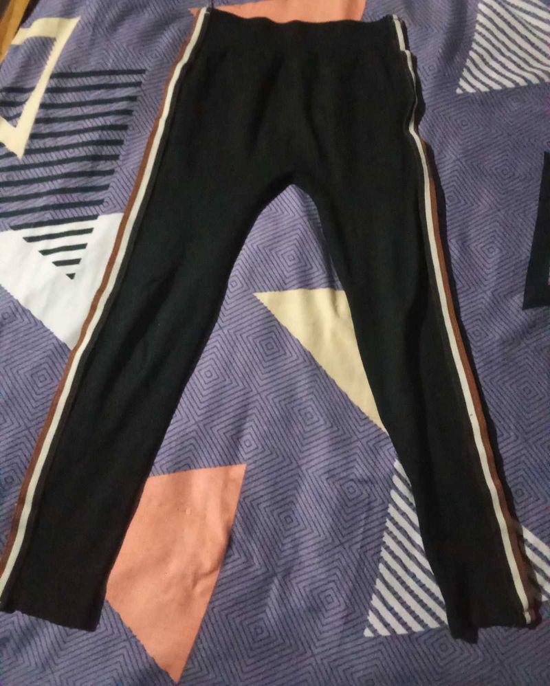 Pack of 3 Black Stretchable Leggings Pant