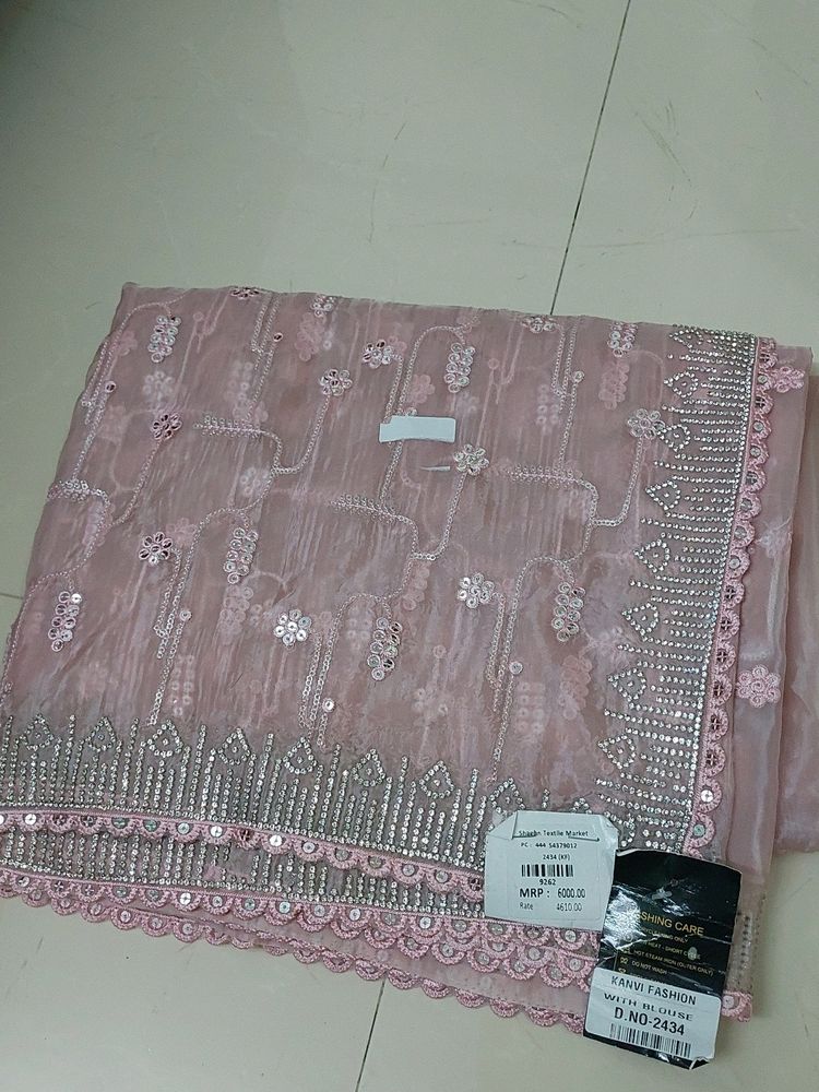 New Organza Saree