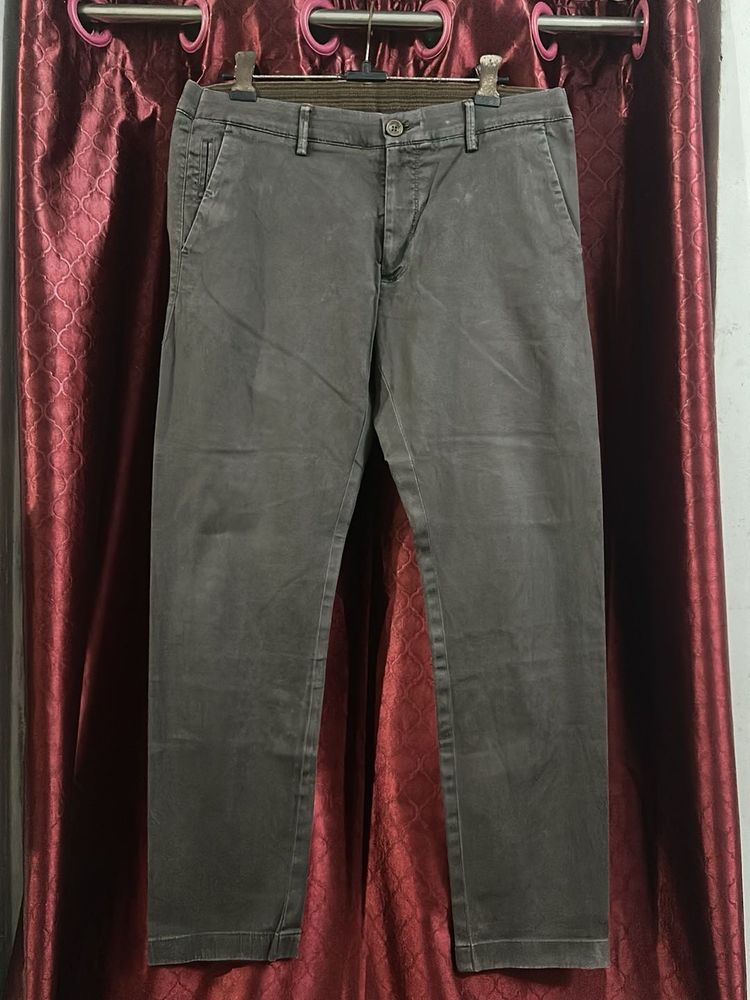 Men's Charcoal Grey Chinos