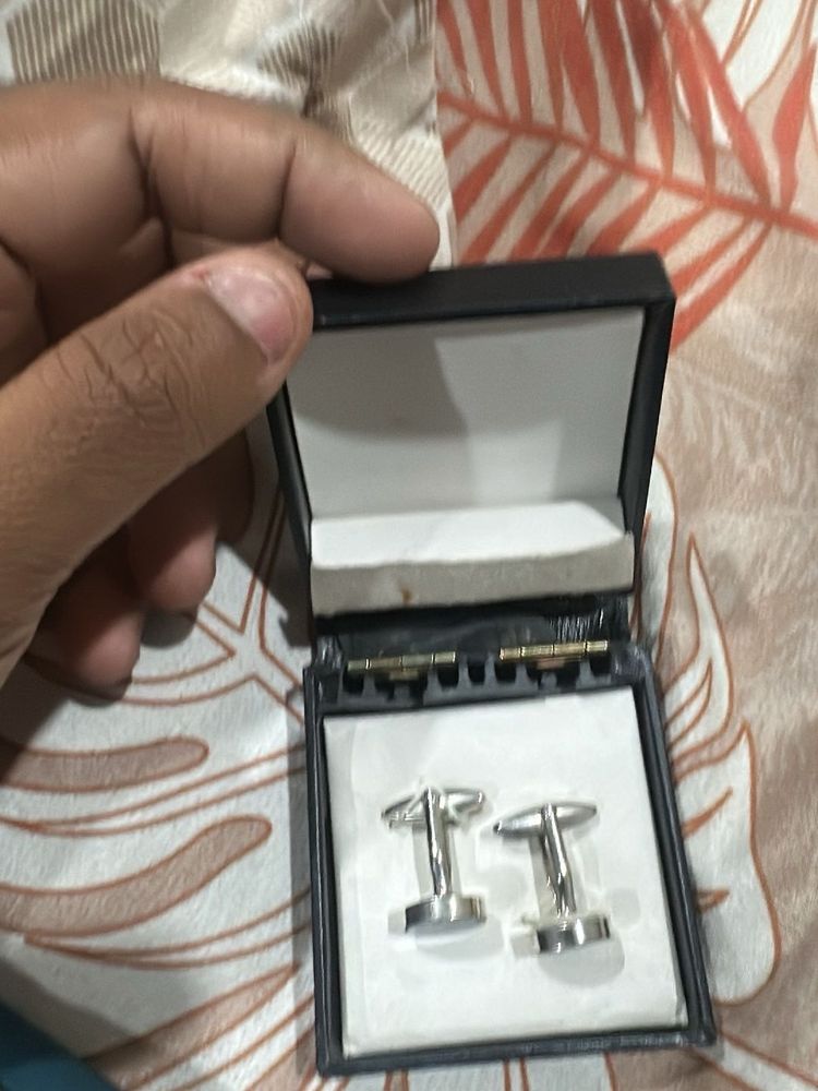 Elegant Silver Cufflinks
