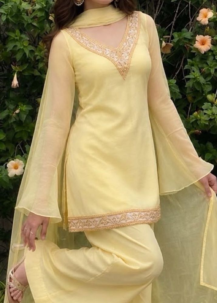 Elegant Yellow Kurta Set