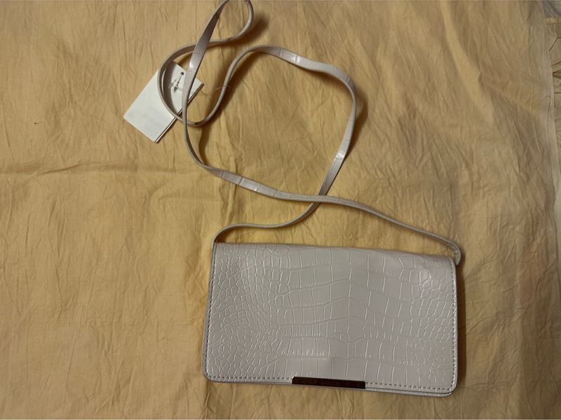 H&amp;M White Sling Bag