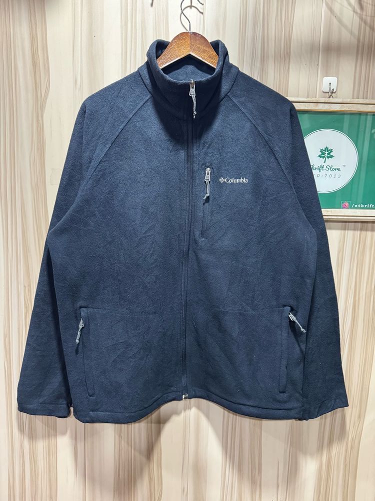 Columbia Sportswear Navy Fast Trek II  Fleece