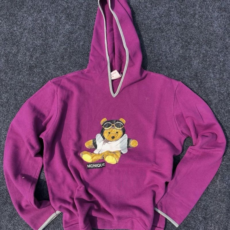 Cute Bear Graphic Hoodie