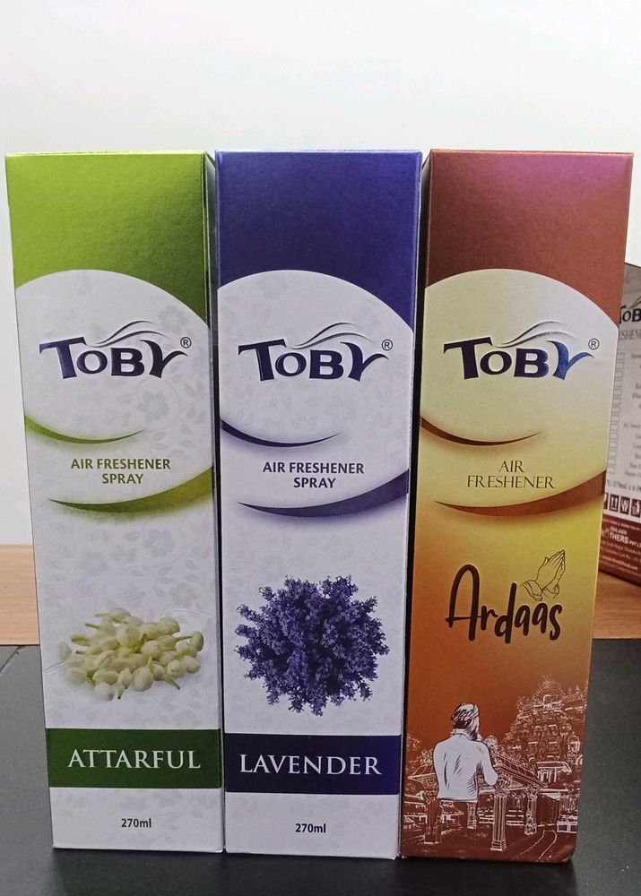 Toby Air Freshener Spray Set