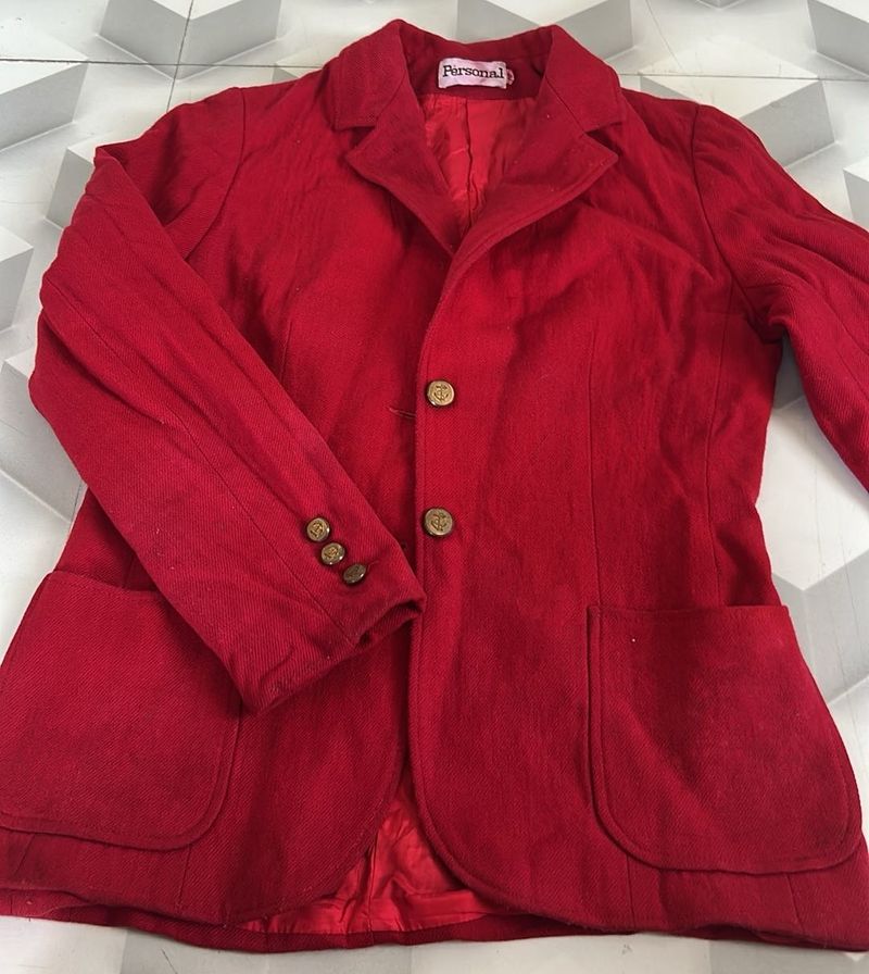 Red Blazer Jacket
