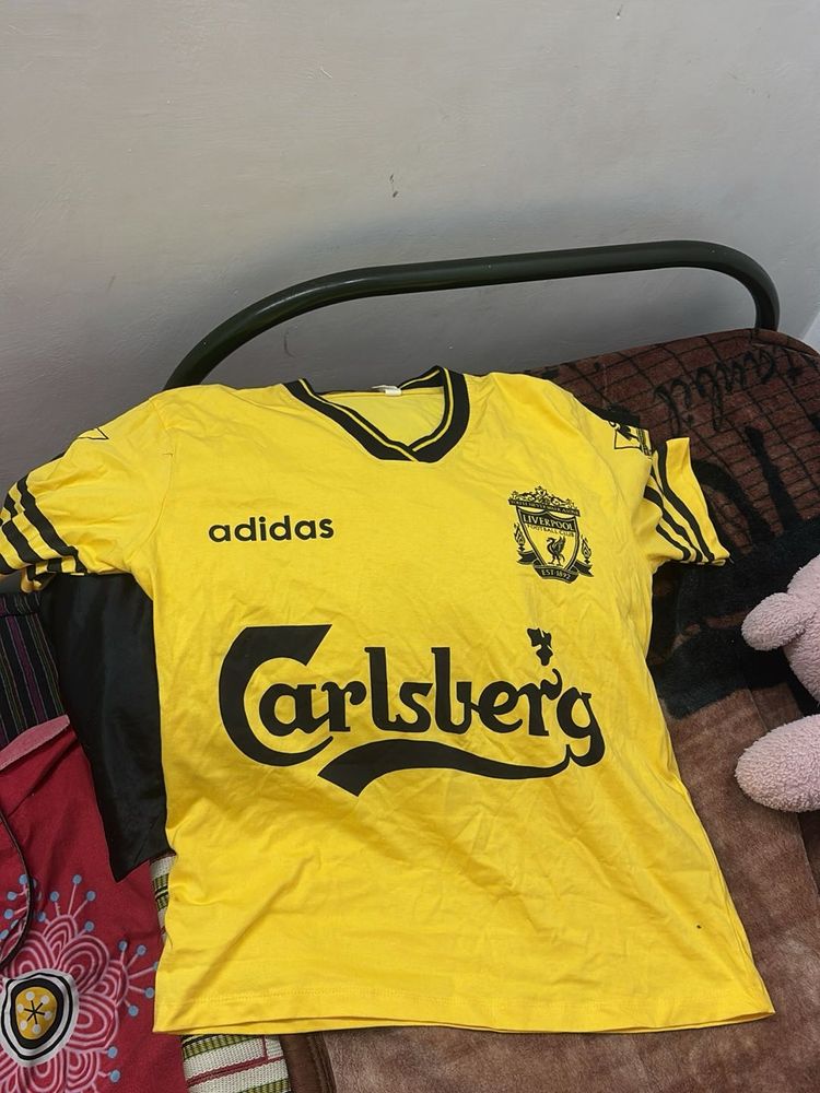 Vintage Liverpool Adidas Football Jersey