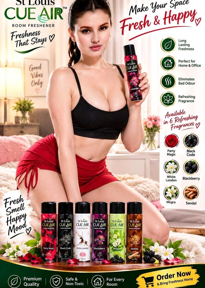 Refresh your aura with room freshener