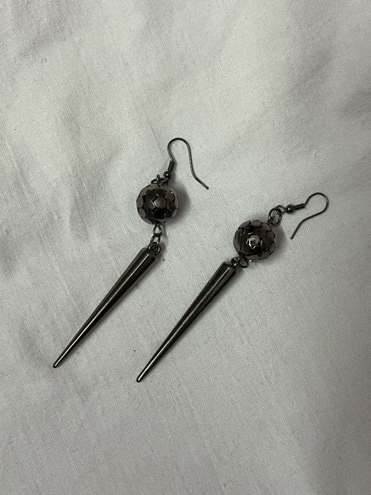 Spiked Drop Earrings