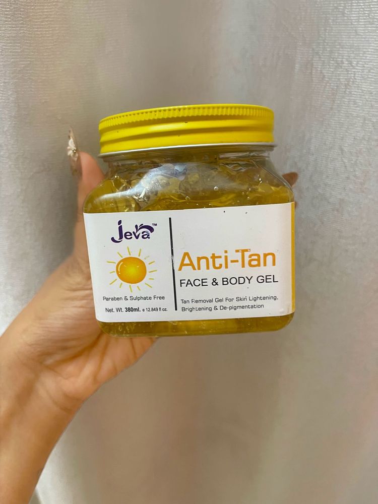 Jeva Anti-Tan Face &amp; Body Gel