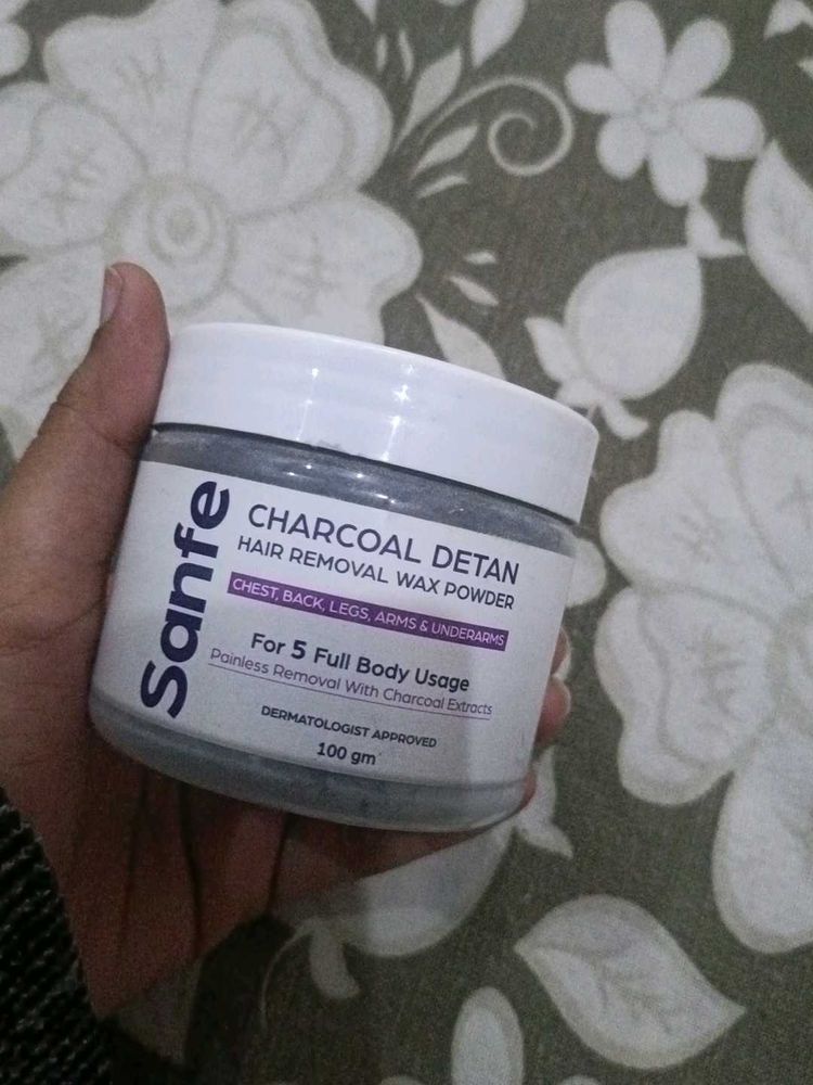 Sanfe Charcoal Detan Hair Removal
