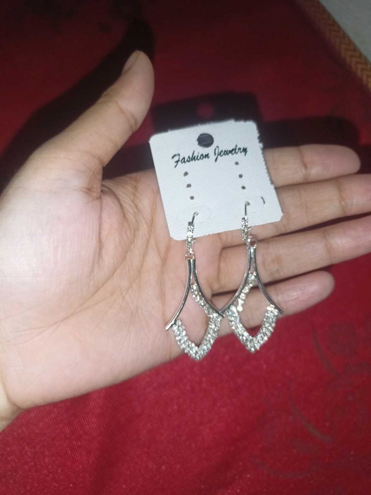 Sparkling Dangle Earrings
