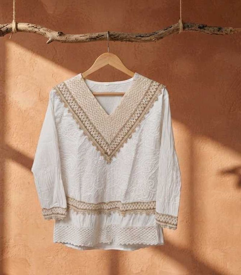 ✨short embroidery Kurti✨