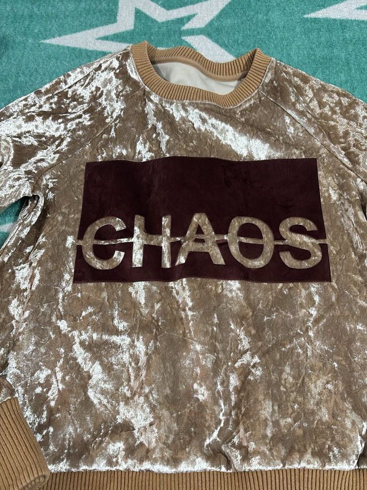Crushed Velvet Chaos Sweatshirt