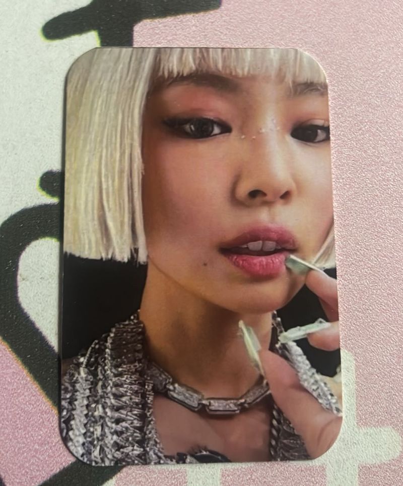 official Jennie Ruby photocard💗