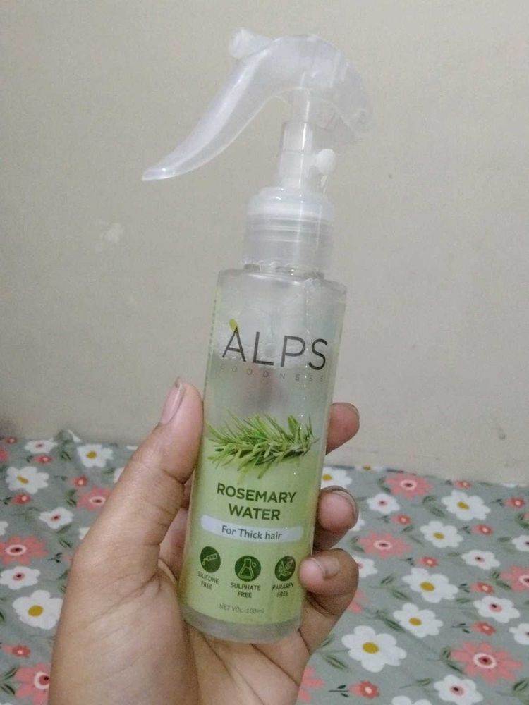 rosemary water only 1 time used
