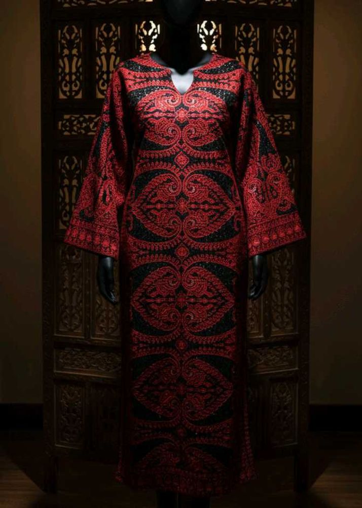 Pakistani Statement Fully Embroidered Kurta