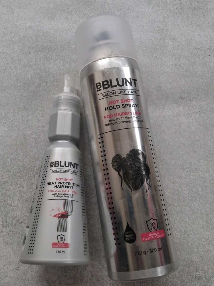 BBLUNT Hot Shot Hair Mist &amp; Spray Set