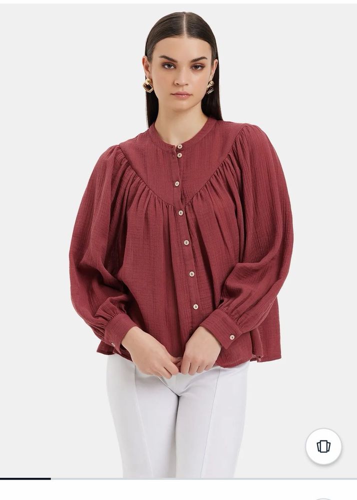 KAZO Maroon Top (Authentic)