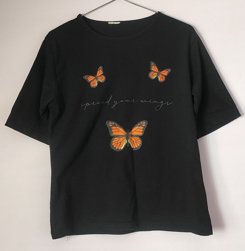 Black Crop Top