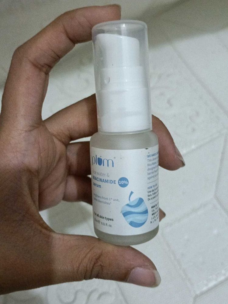 Plum Rice Water &amp; Niacinamide Serum