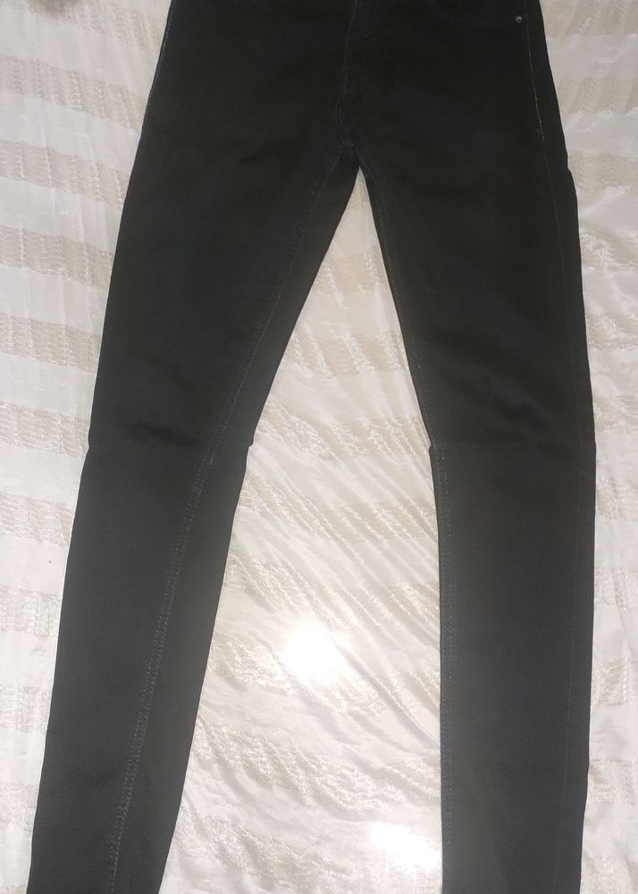 Women Skinny Black Jean's