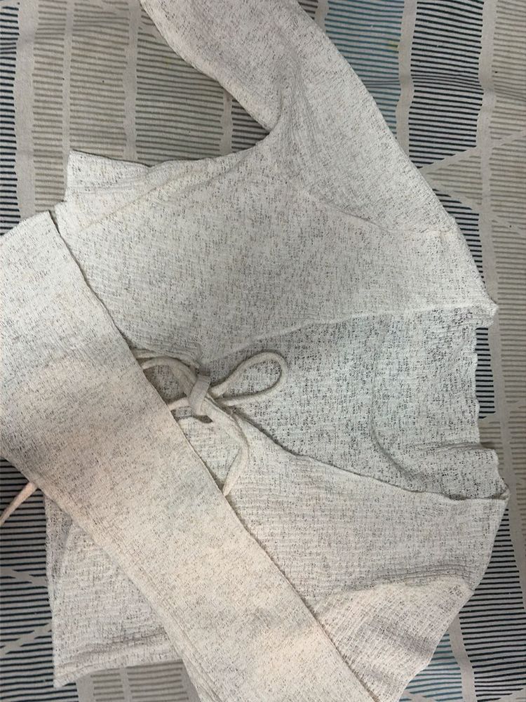 Pretty white cover up