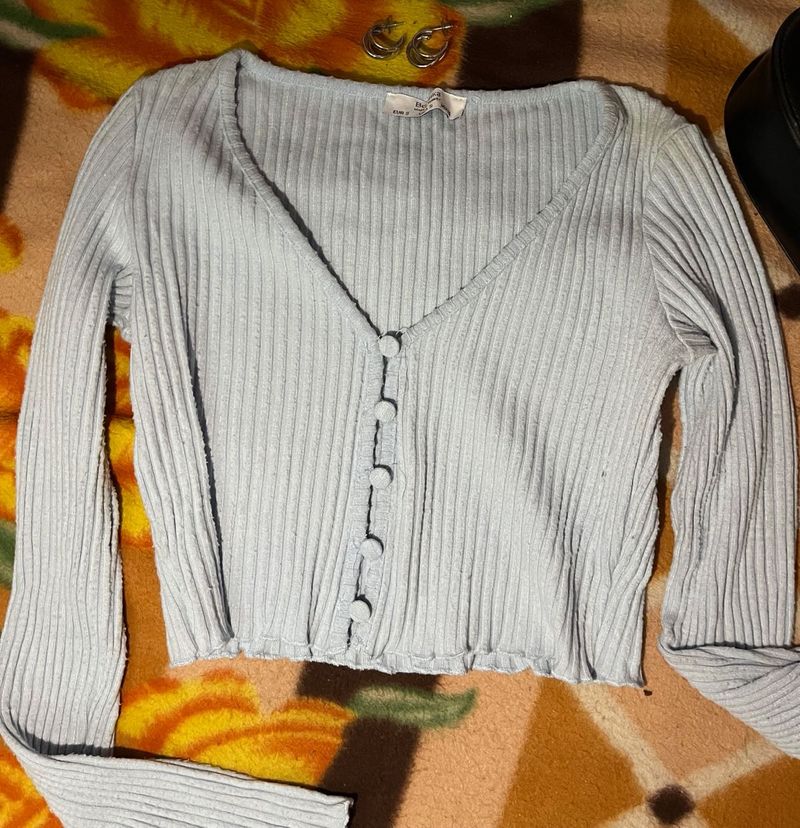 Cute winter Crop top